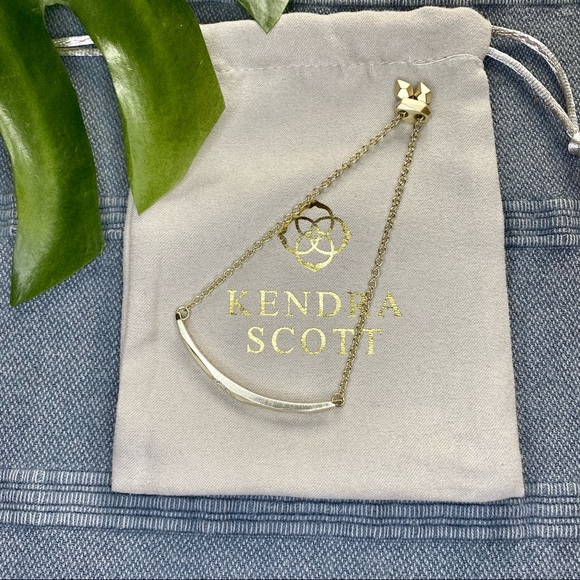 Kendra Scott Jewelry - Kendra Scott Gold Adjustable Angela Chain Bracelet
